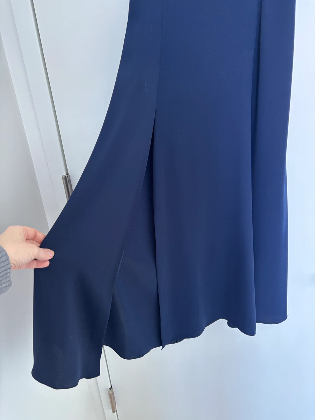 Babaton navy blue cutout midi dress - photo 2