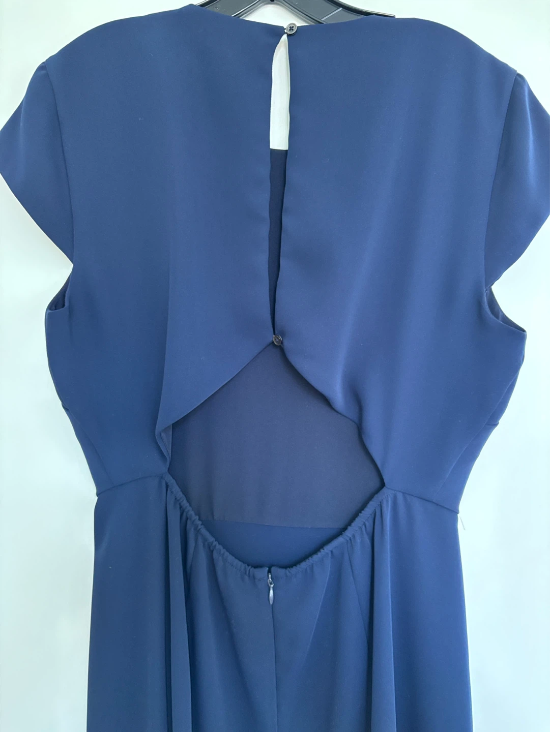 Babaton navy blue cutout midi dress - photo 5