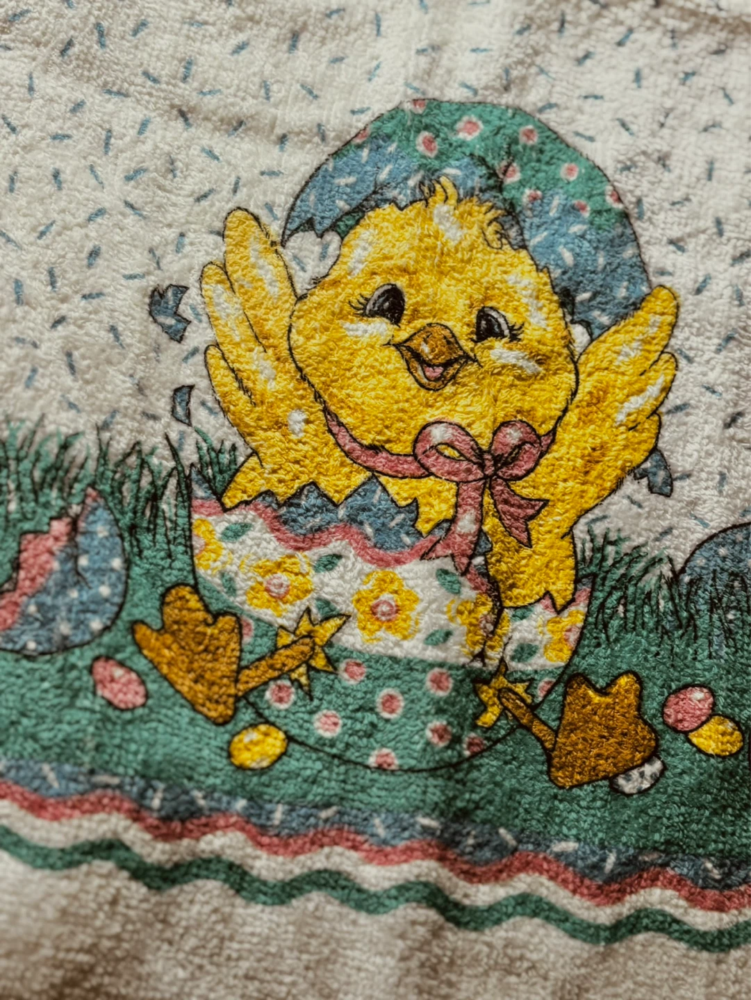 Vintage Easter Hand Towels - Set of 2 - photo 3