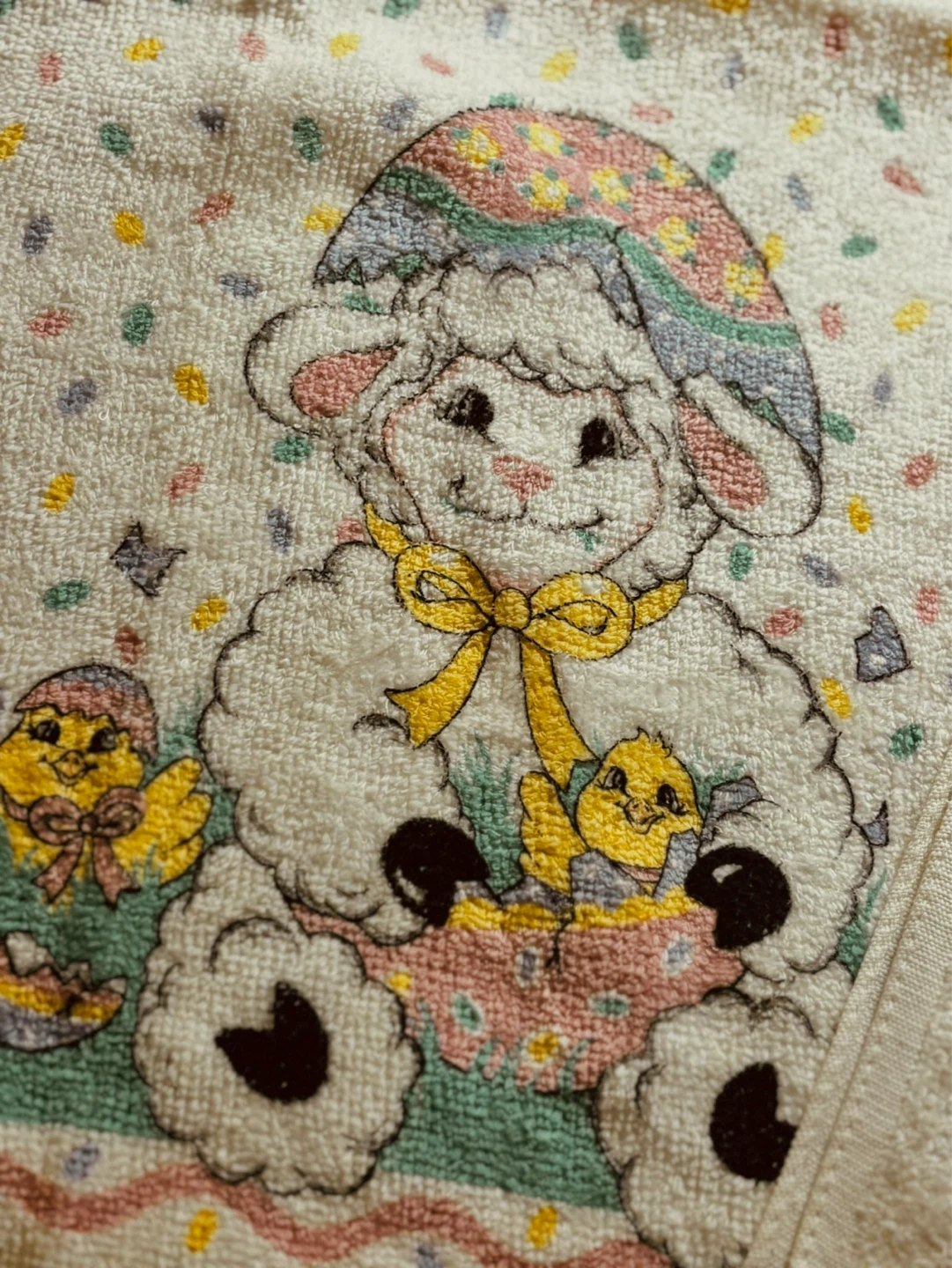 Vintage Easter Hand Towels - Set of 2 - photo 2