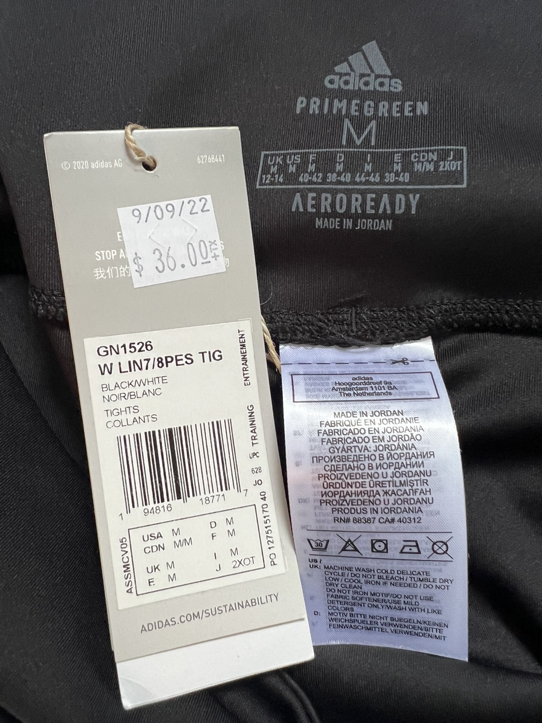 NEW Adidas AEROREADY Primegreen Tights - photo 3