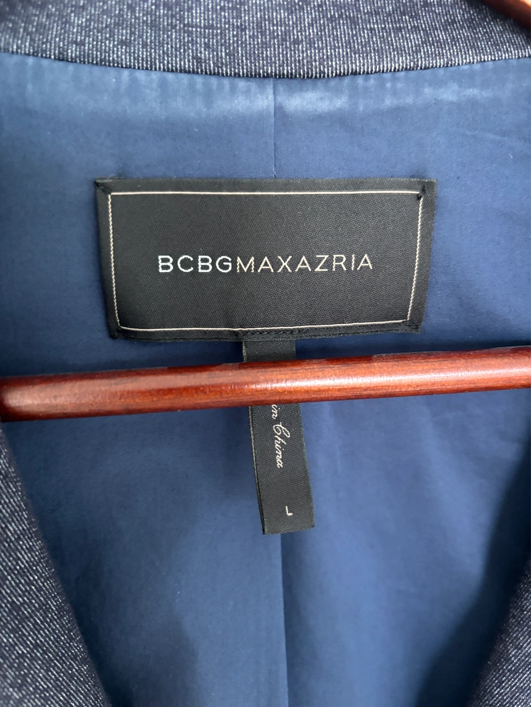 BCBGMAXAZRIA Navy Blue Blazer - photo 2