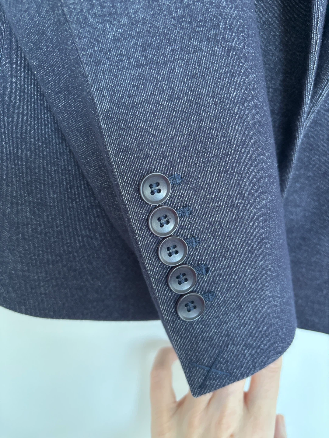BCBGMAXAZRIA Navy Blue Blazer - photo 5