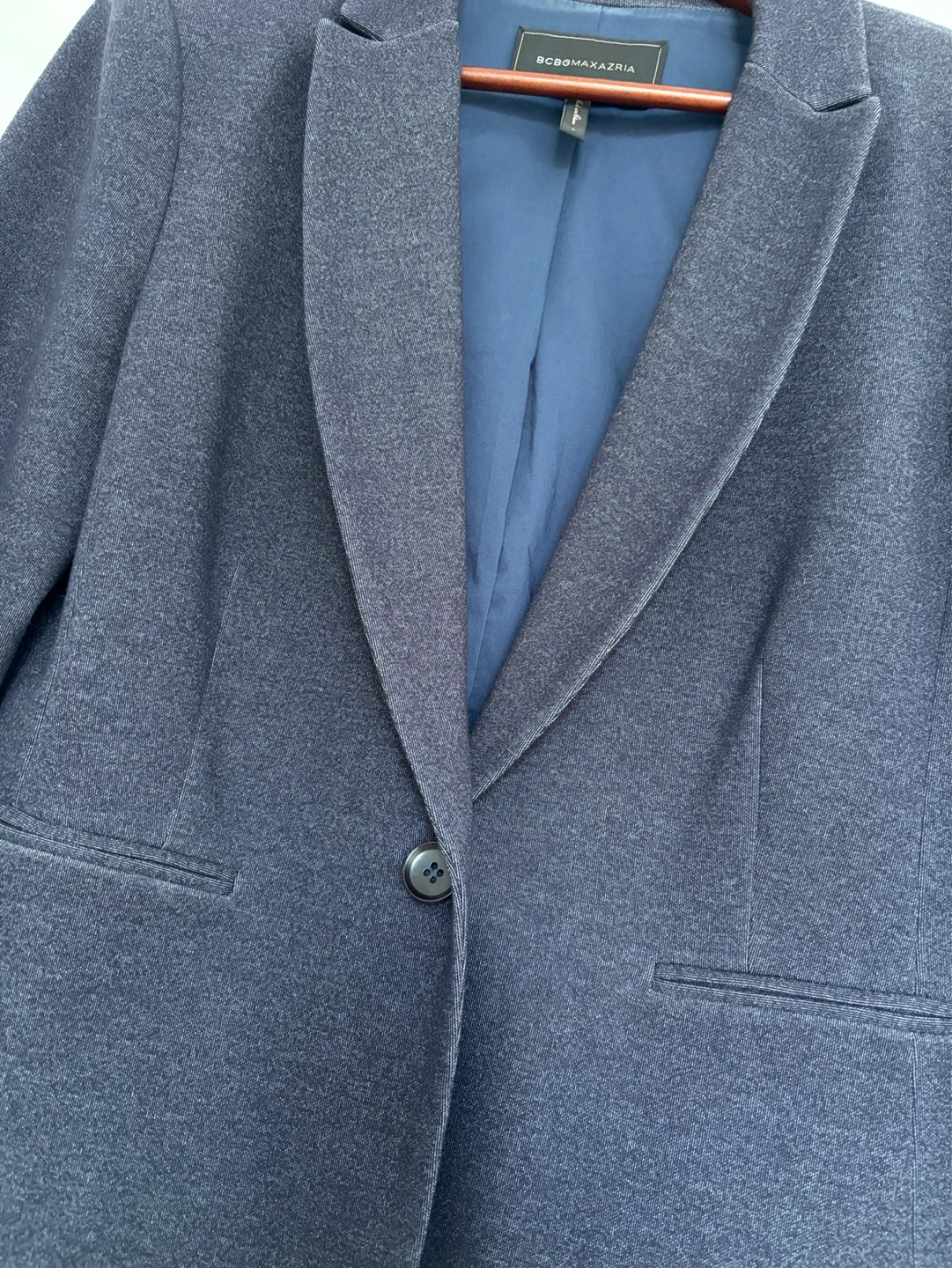 BCBGMAXAZRIA Navy Blue Blazer - photo 3