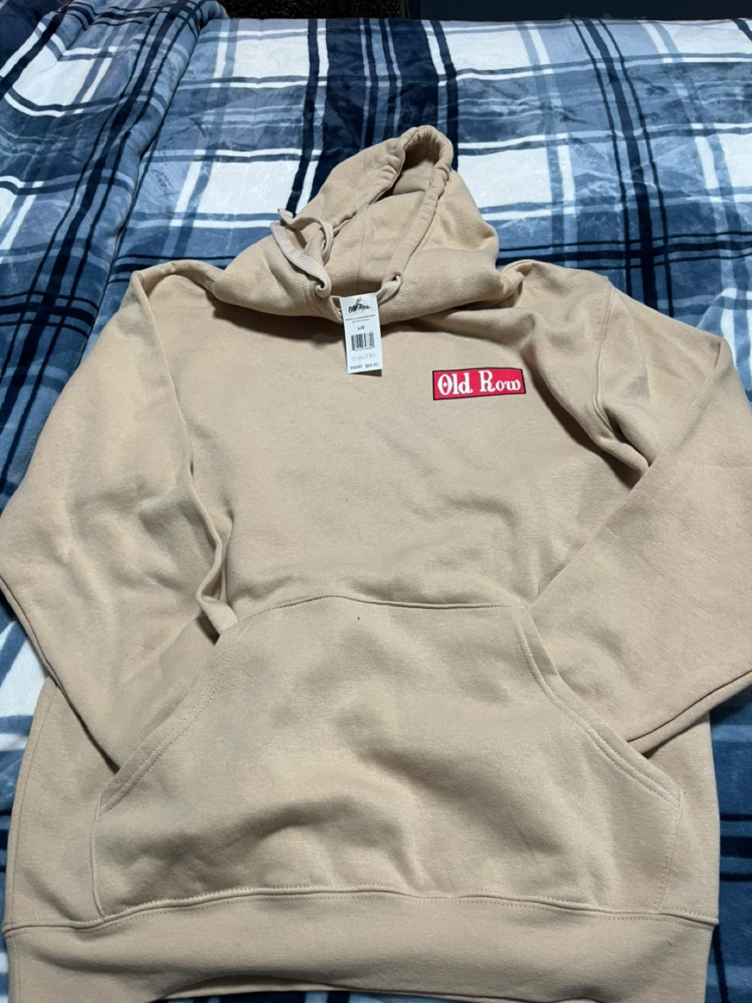 Old Row Hoodie L/G Tan