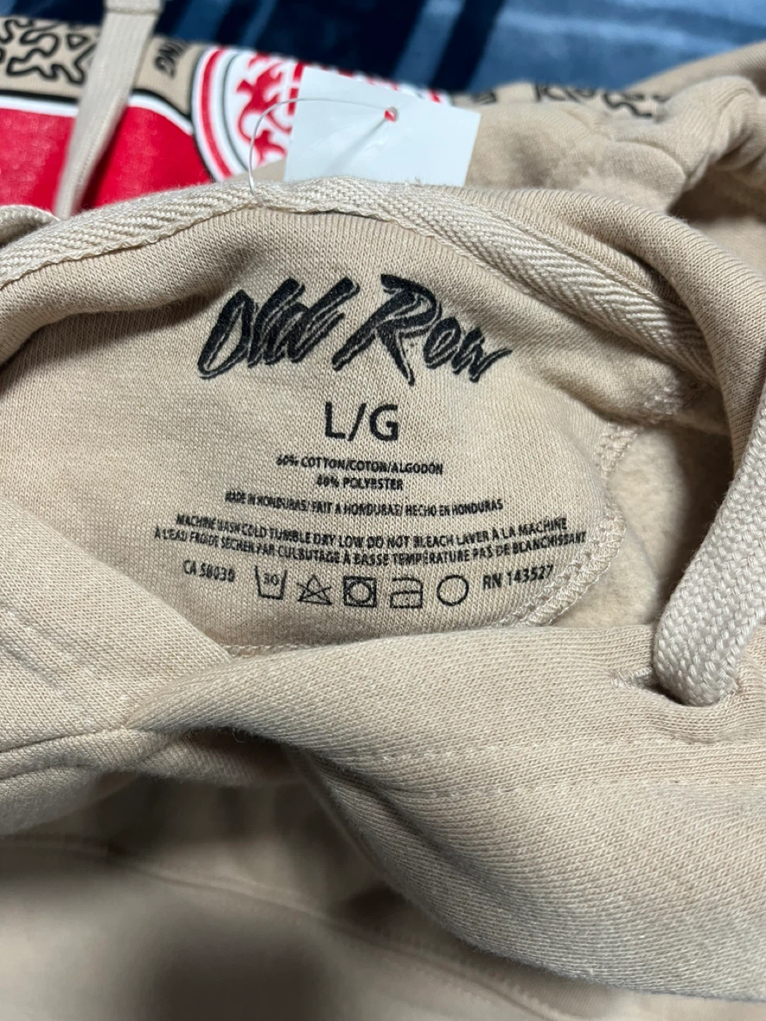 Old Row Hoodie L/G Tan - photo 3