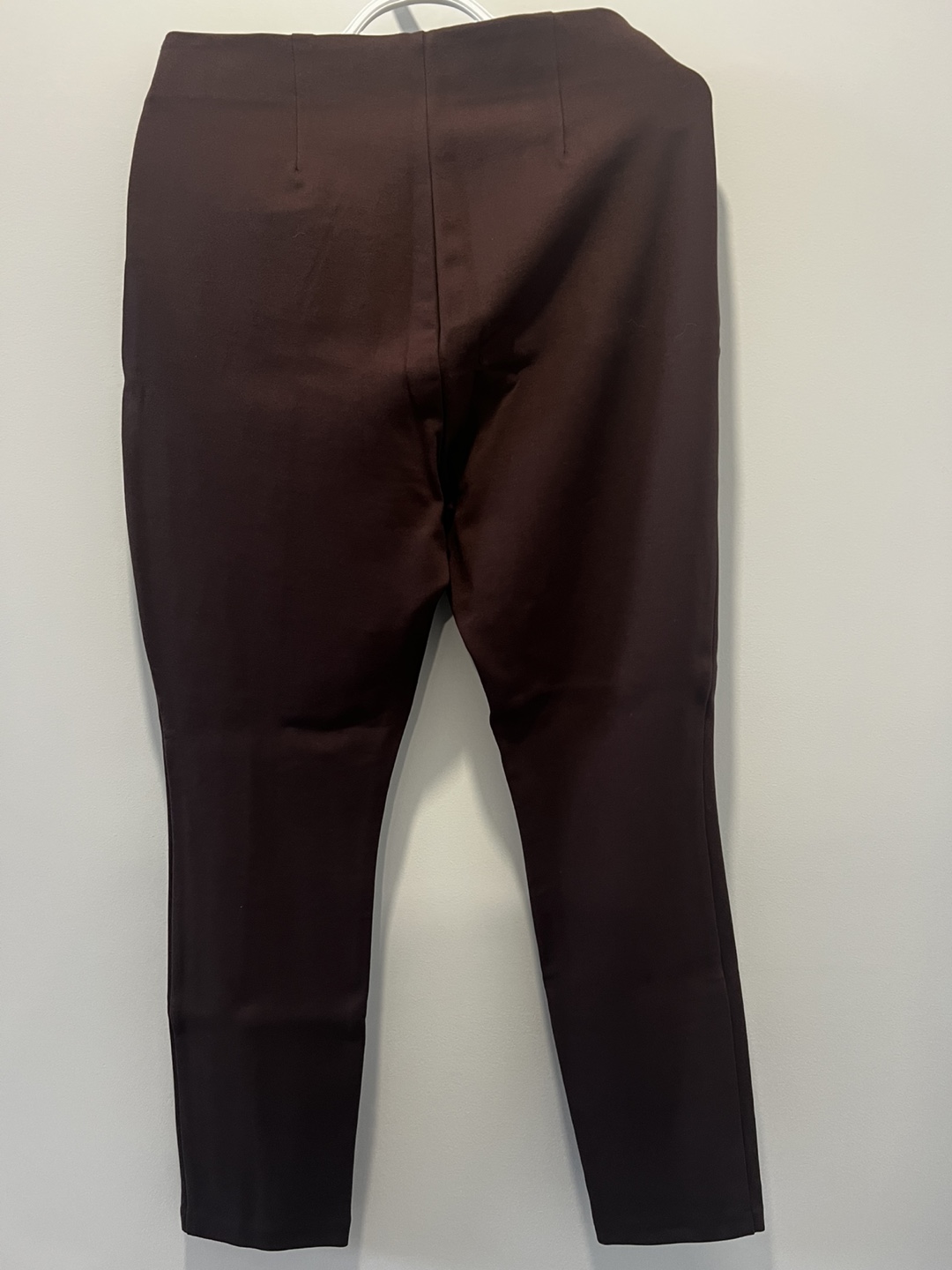 NEW GAP Women's Maroon Stretch Pants Size 10 - photo 2