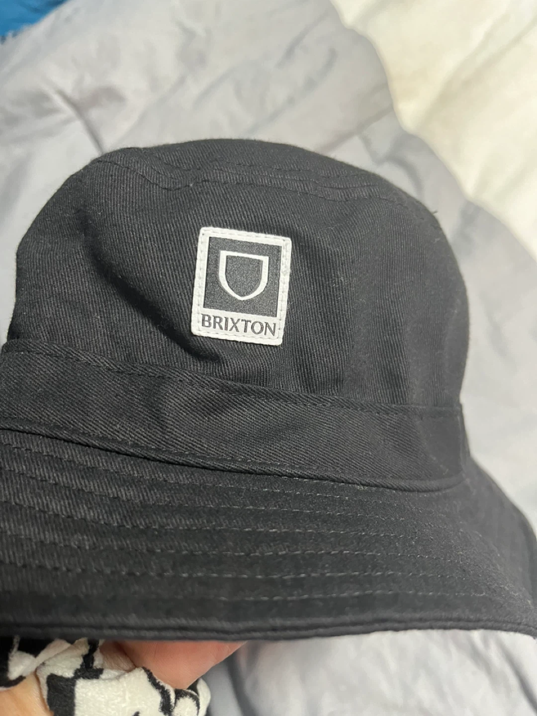 Brixton Black Packable Bucket Hat - Size S/M - photo 2