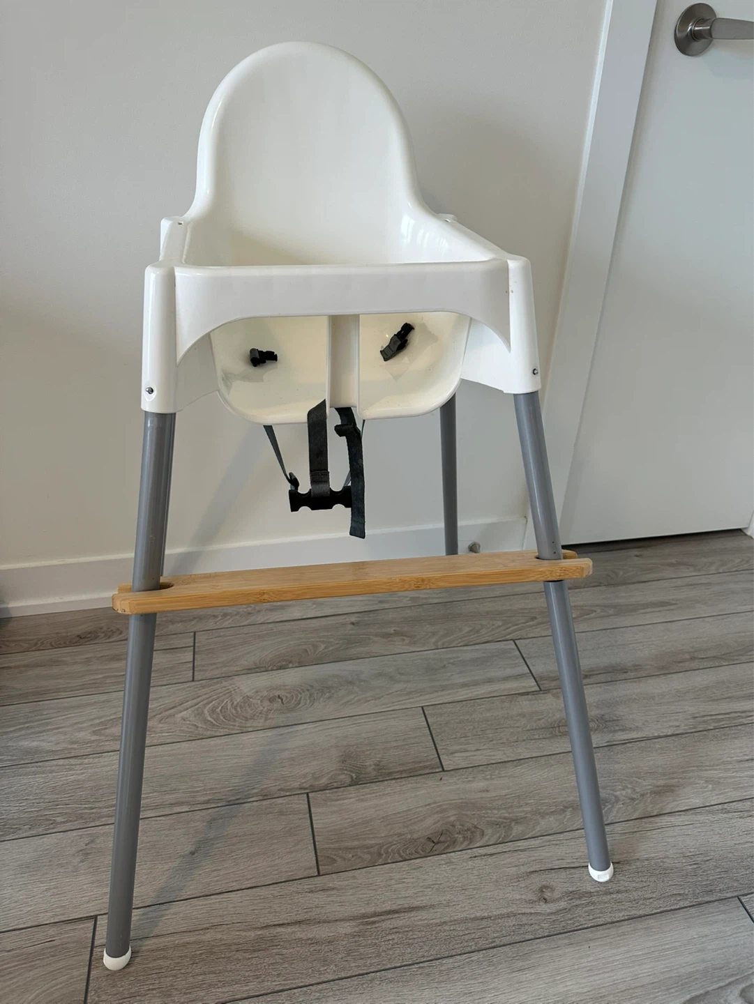 IKEA ANTILOP Highchair with Bamboo Footrest