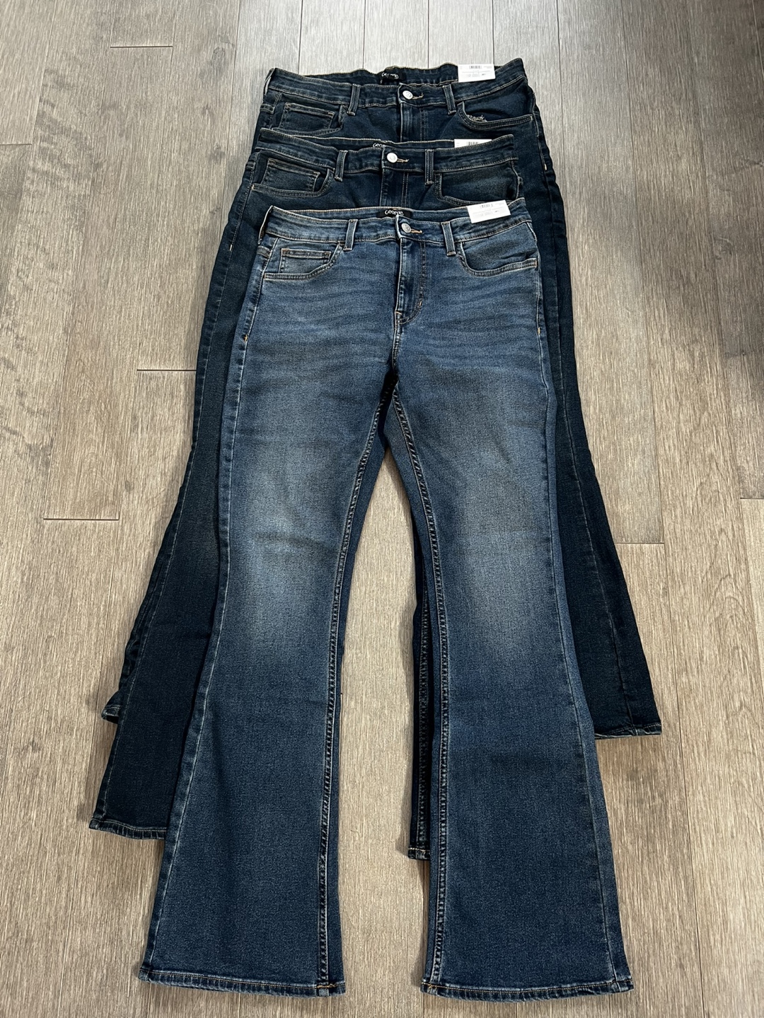 NEW George Ladies Boot Leg Stretch Jeans