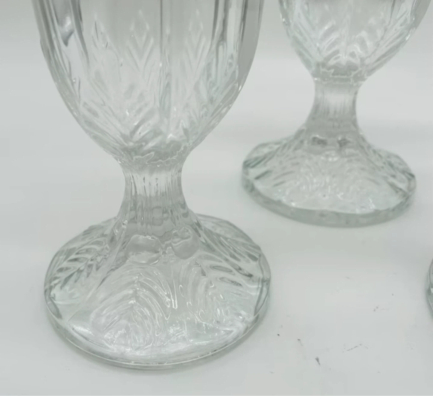 Set of 4 Clear Glass Sundae Dishes - photo 5