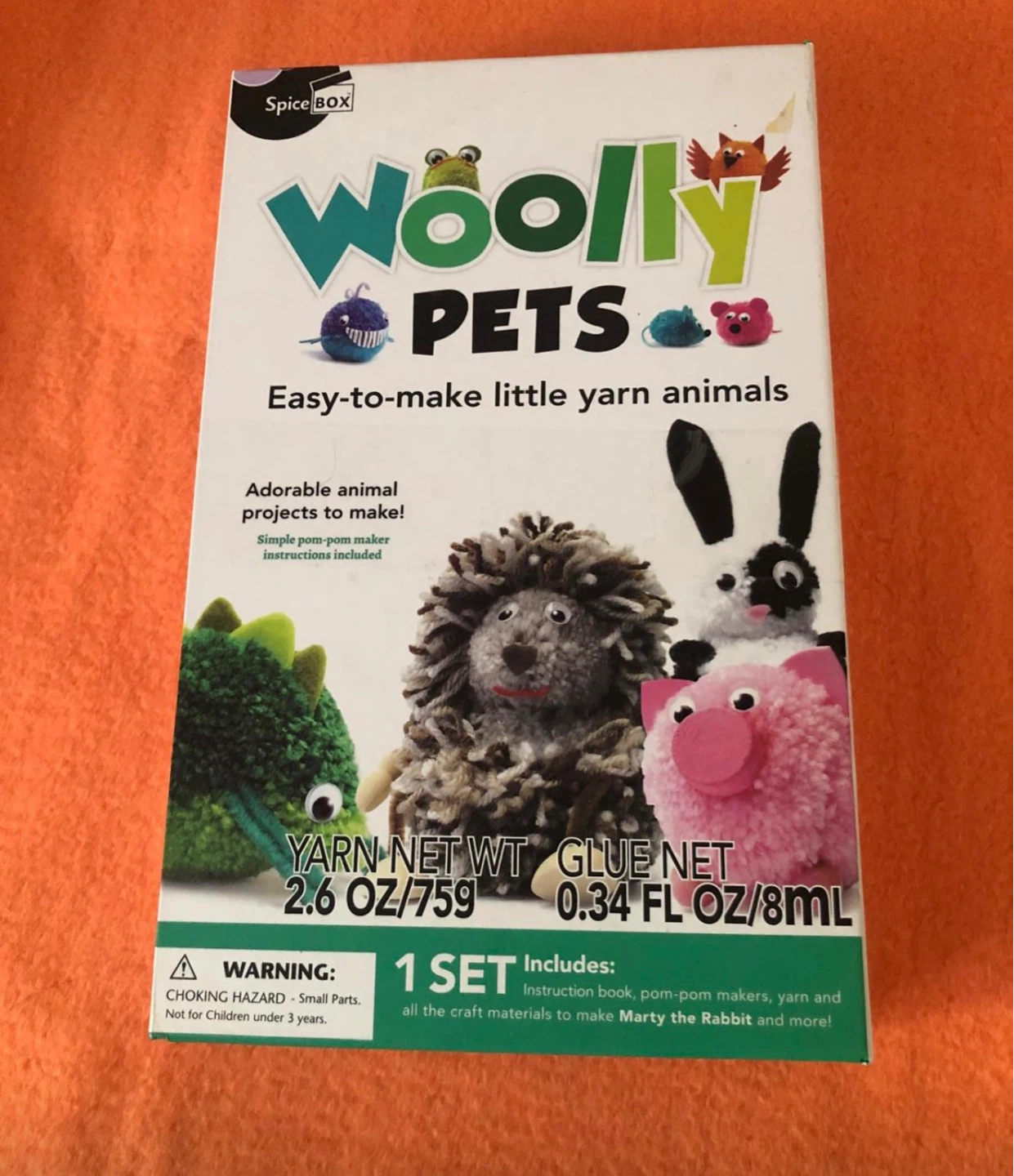 Woolly Pets Craft Kit - Make Your Own Yarn Animals