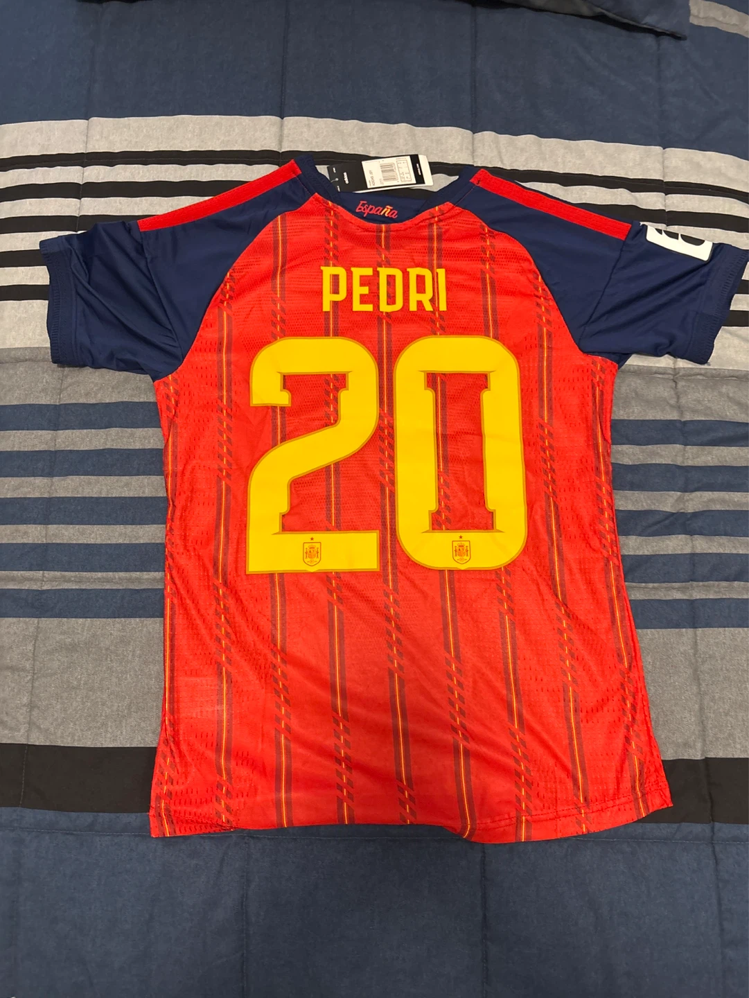 1:1 Adidas Spain 2026 FIFA World Cup Jersey - Pedri #20 - photo 2