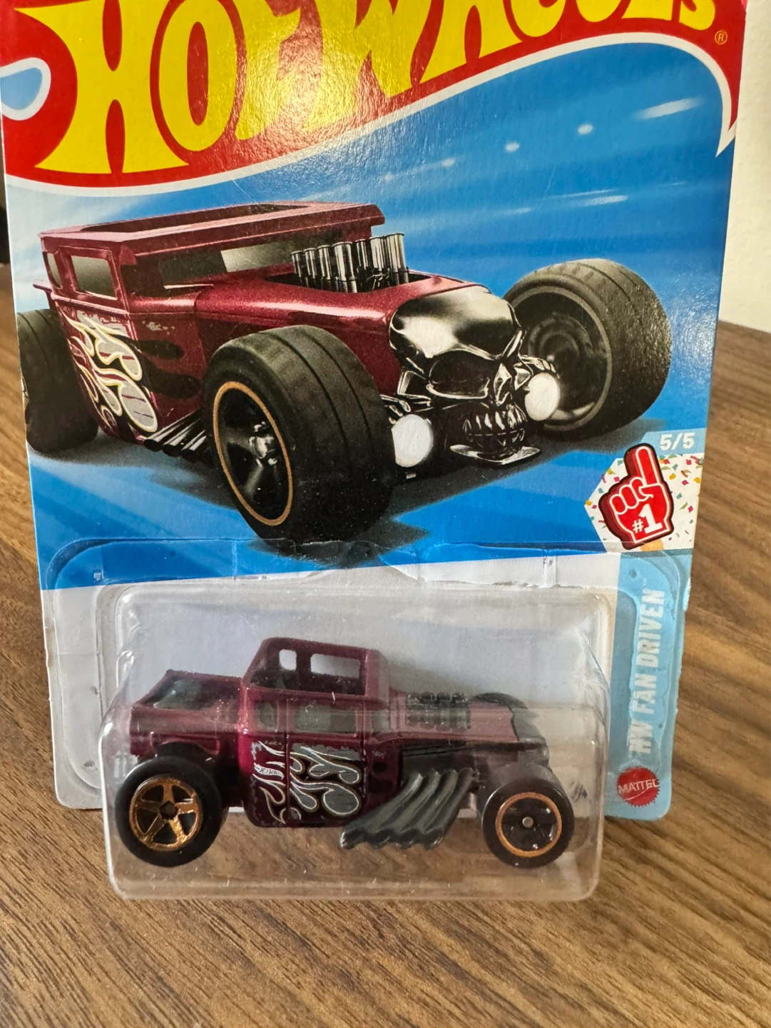 Hot Wheels Bone Shaker HW Fan Driven Toy Car