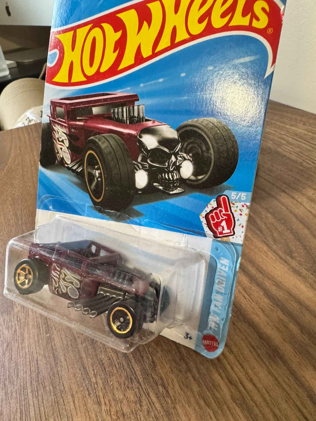 Hot Wheels Bone Shaker HW Fan Driven Toy Car - photo 3