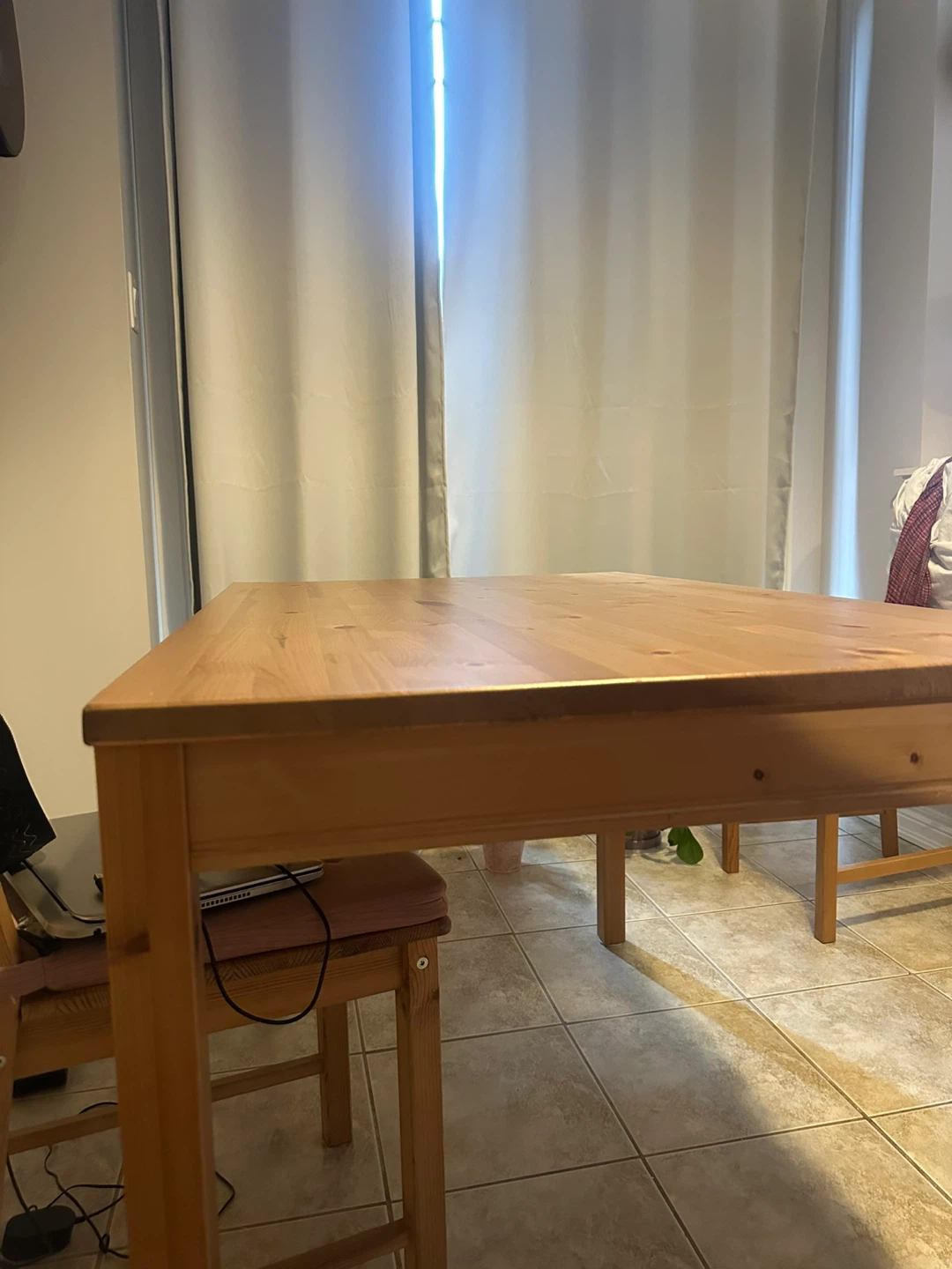 HÄGERNÄS Table and 4 chairs, antique stain - photo 3