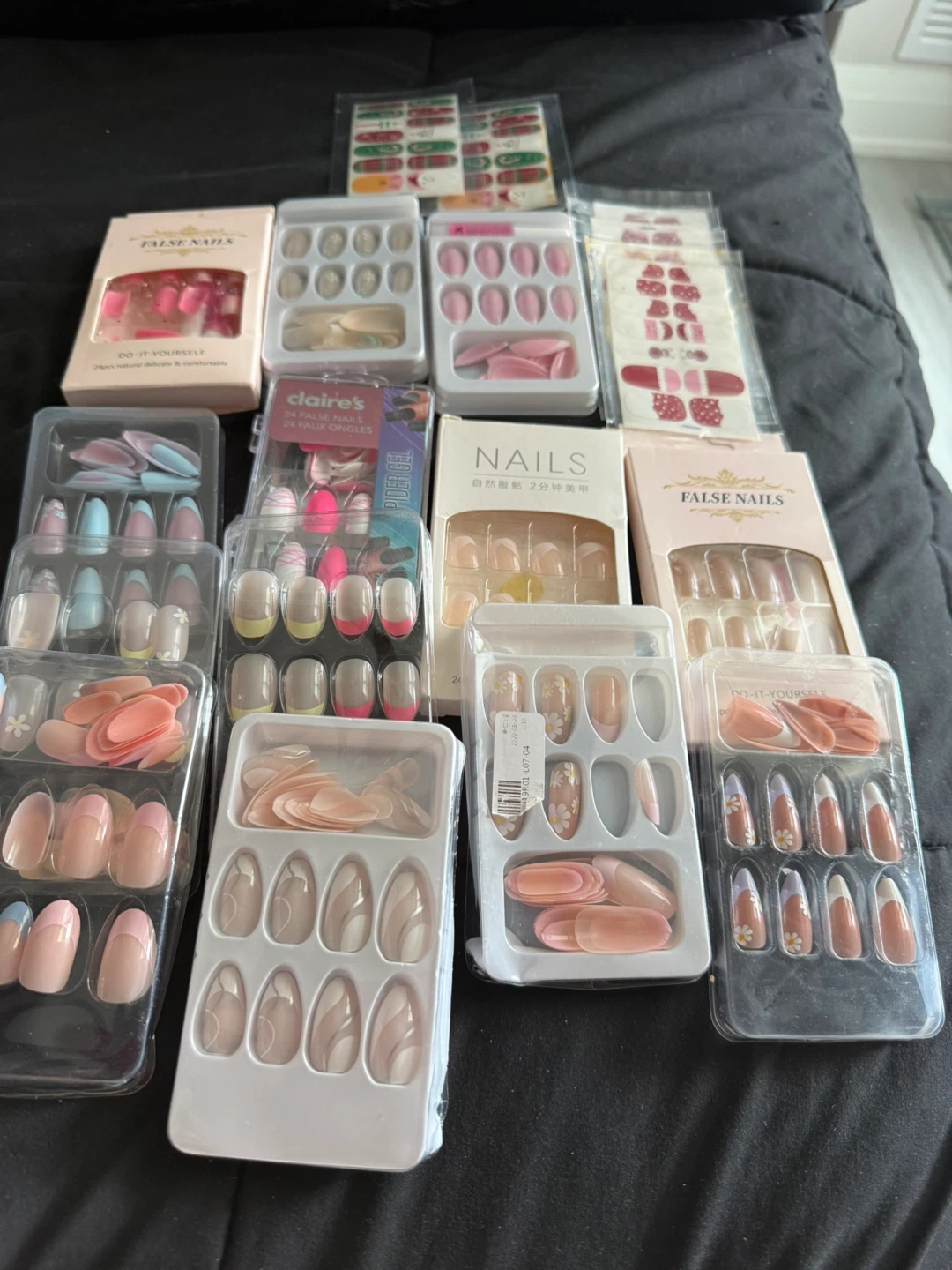 Lot of False Nails - Assorted Styles