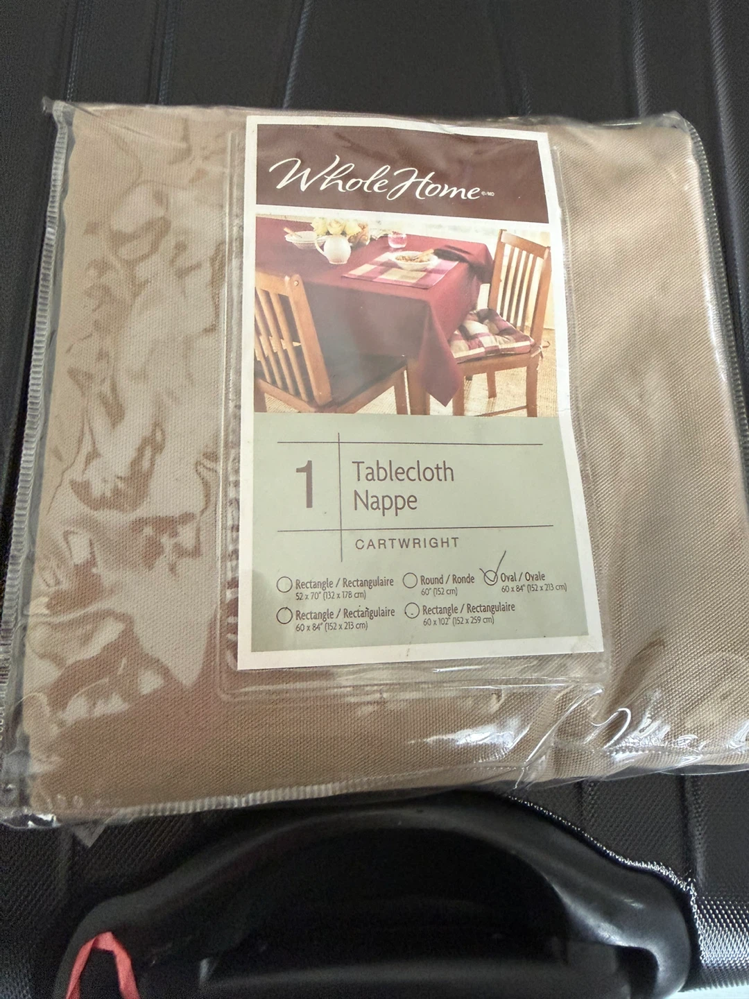 Whole Home Cartwright Tablecloth - Beige