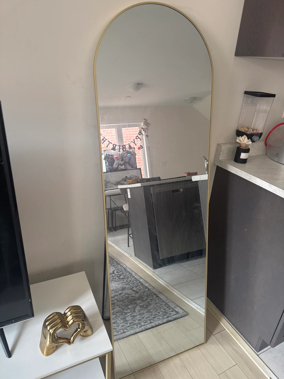 Gold Arch Mirror