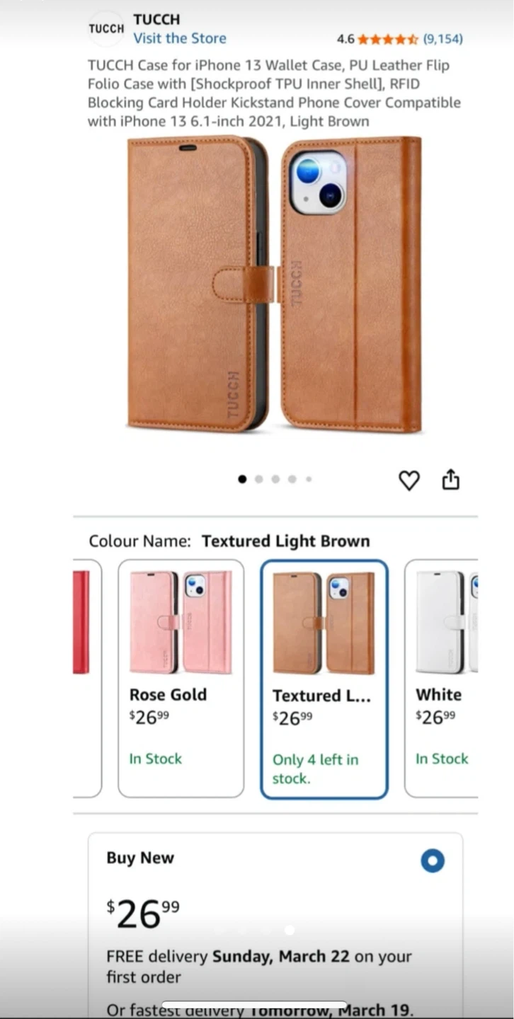 TUCCCH iPhone 13 Wallet Case - photo 2