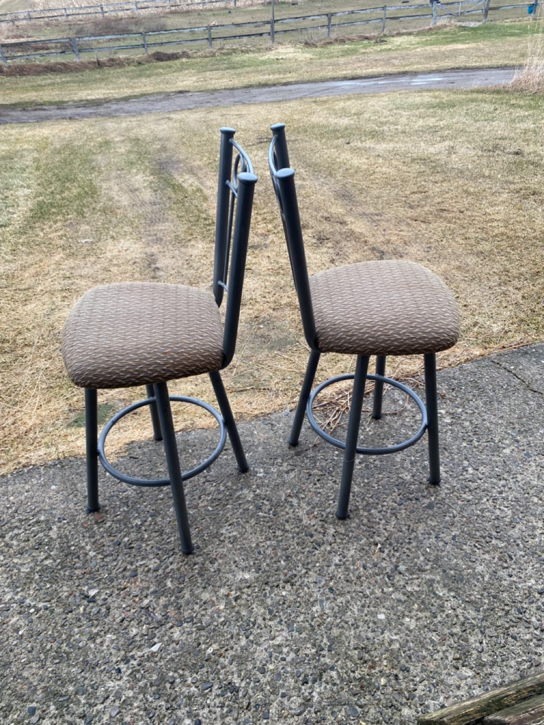 Set of 2 Bar Stools - photo 2