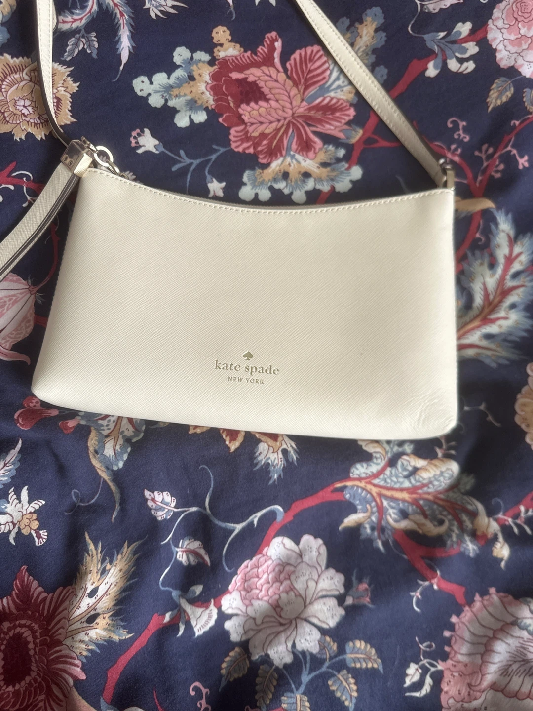 Kate Spade New York White Crossbody Bag