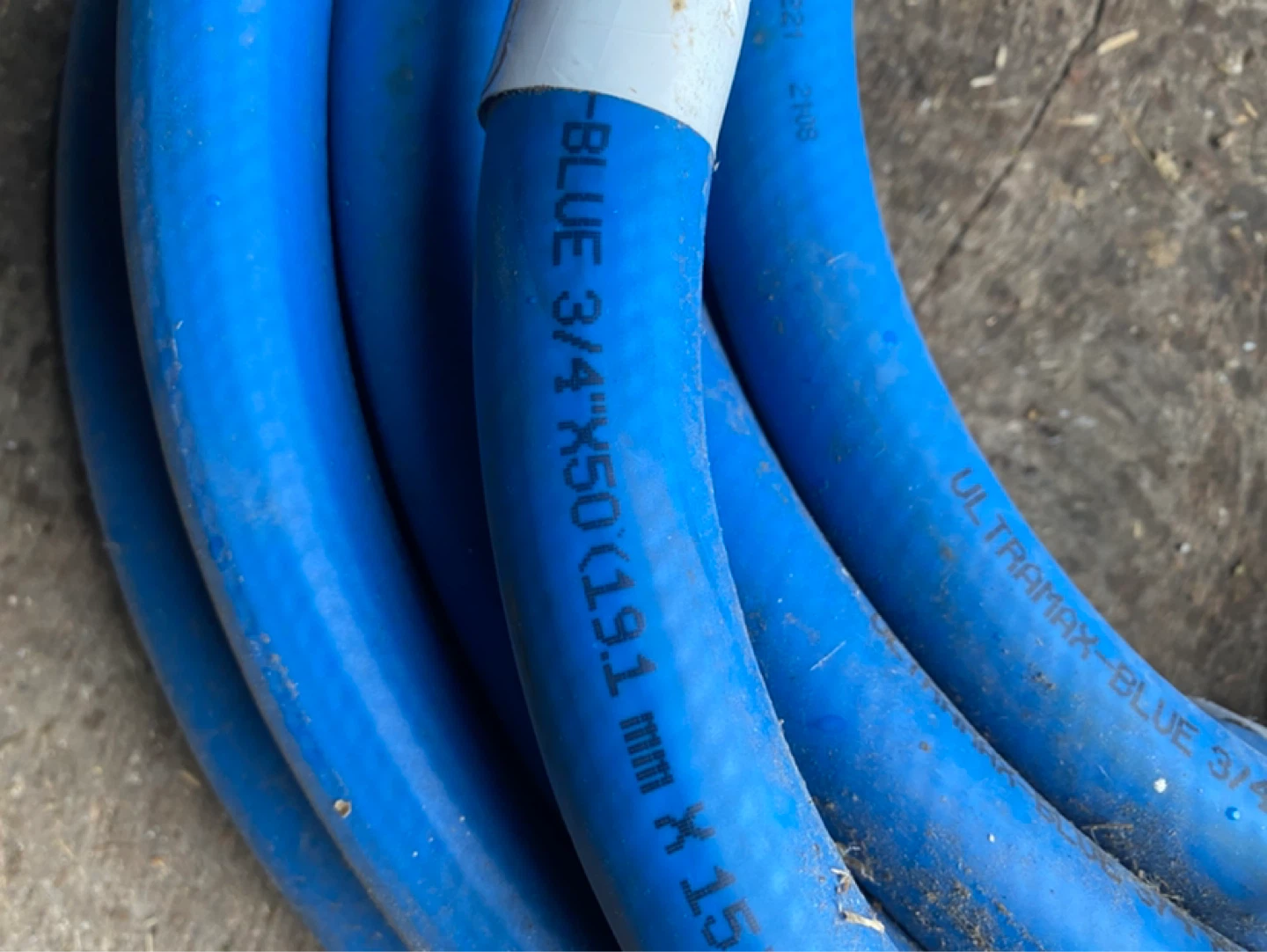 Underhill Blue "Ultramax" Garden Hose 3/4" x 50ft - photo 3