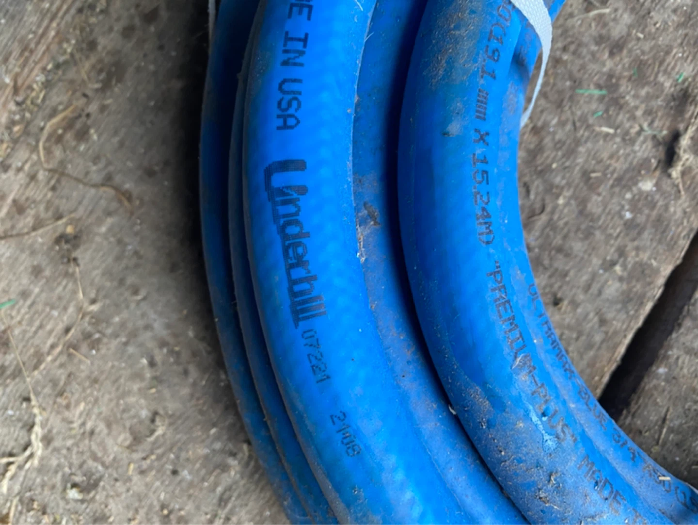 Underhill Blue "Ultramax" Garden Hose 3/4" x 50ft - photo 4