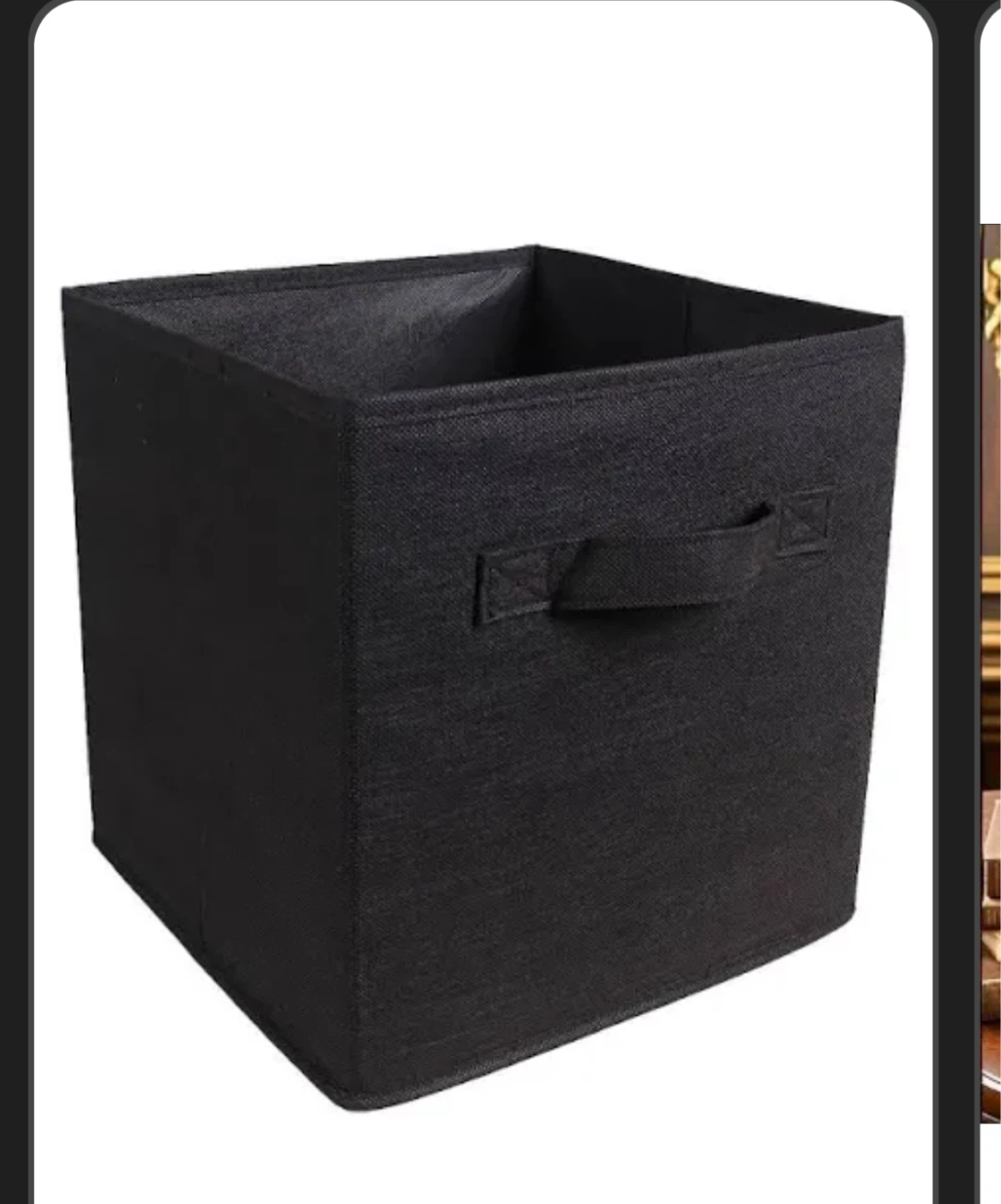 Set of 5 Collapsible Fabric Storage Bins - photo 5