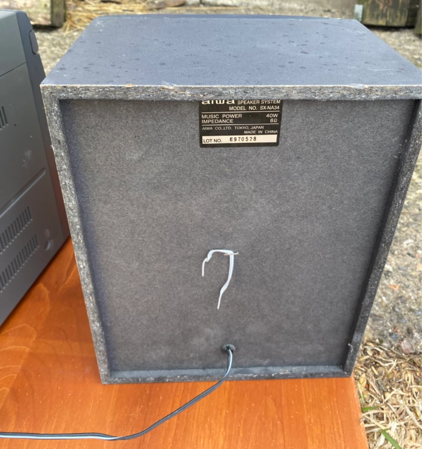 Aiwa CX-NA30 CD Stereo System with Speakers - photo 4