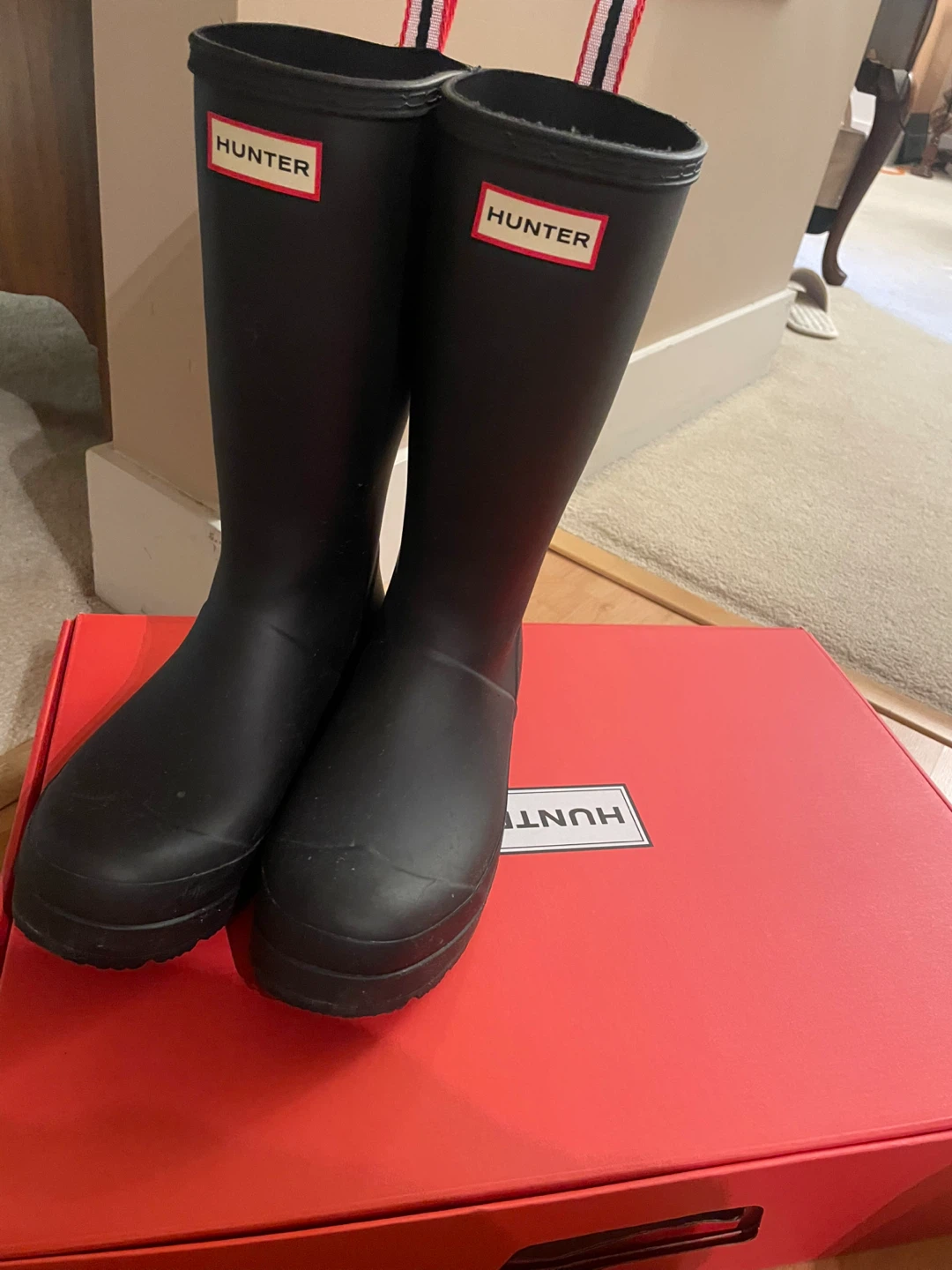 Hunter Women's Play Tall Boots - Black