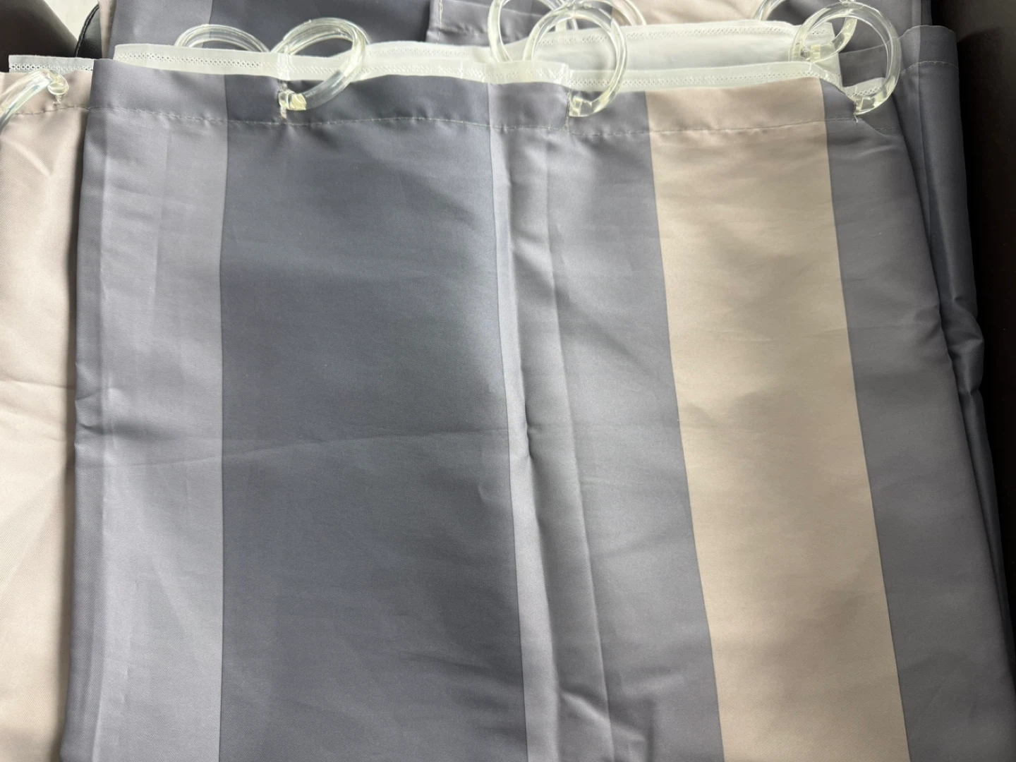 Fabric Shower Curtain with Liner