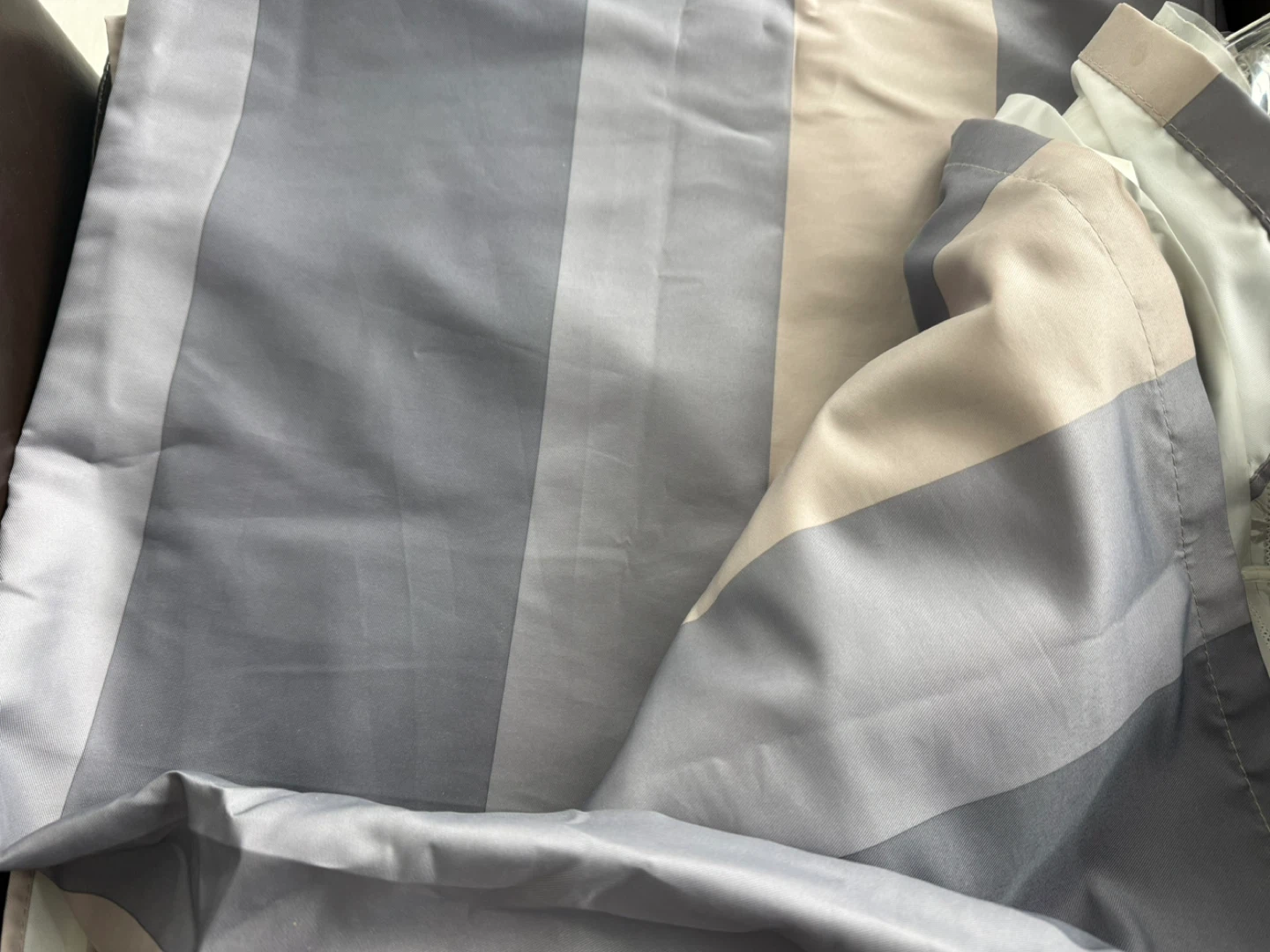 Fabric Shower Curtain with Liner - photo 2