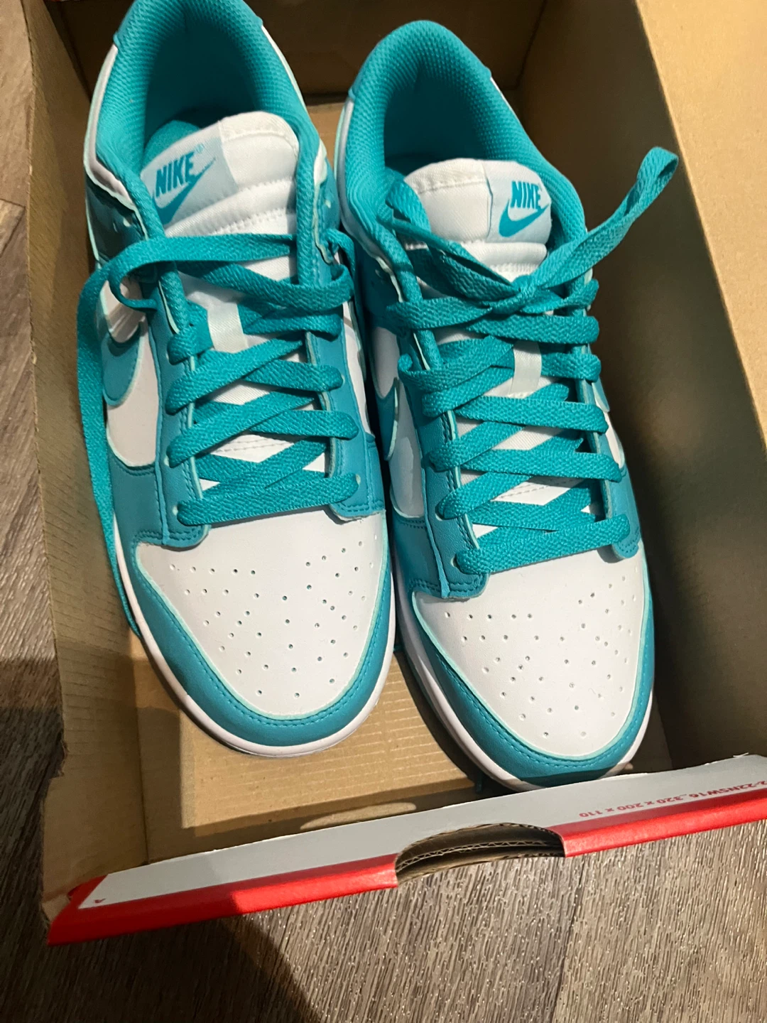 Nike Dunk Low SE Teal White Women's Shoes - photo 2
