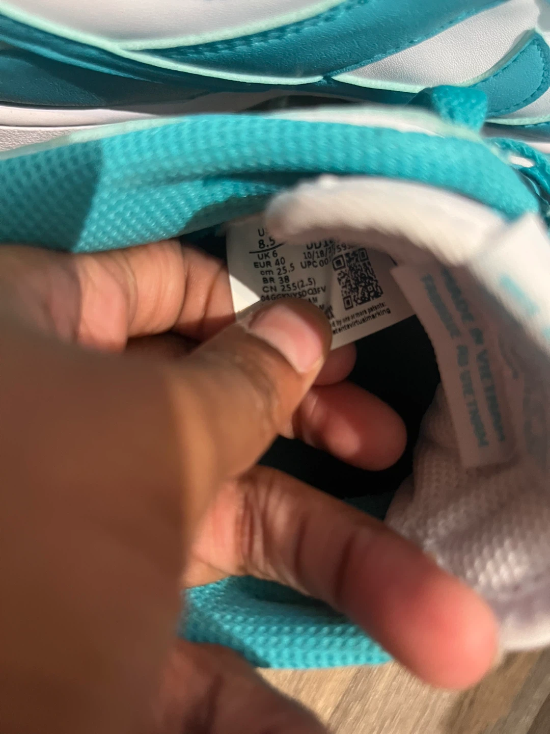 Nike Dunk Low SE Teal White Women's Shoes