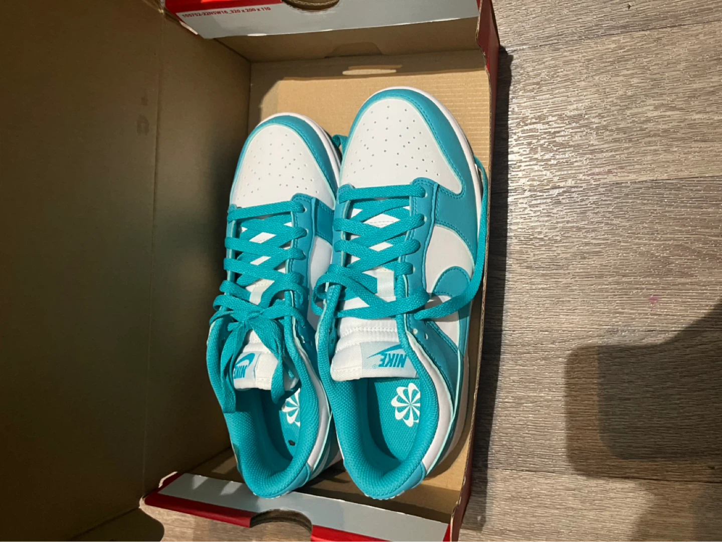 Nike Dunk Low SE Teal White Women's Shoes - photo 4