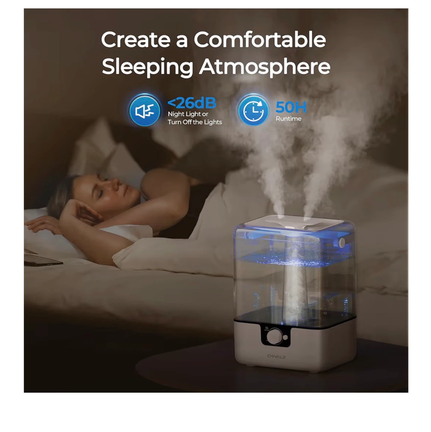 CHIVALZ Humidifier- used like new - photo 3