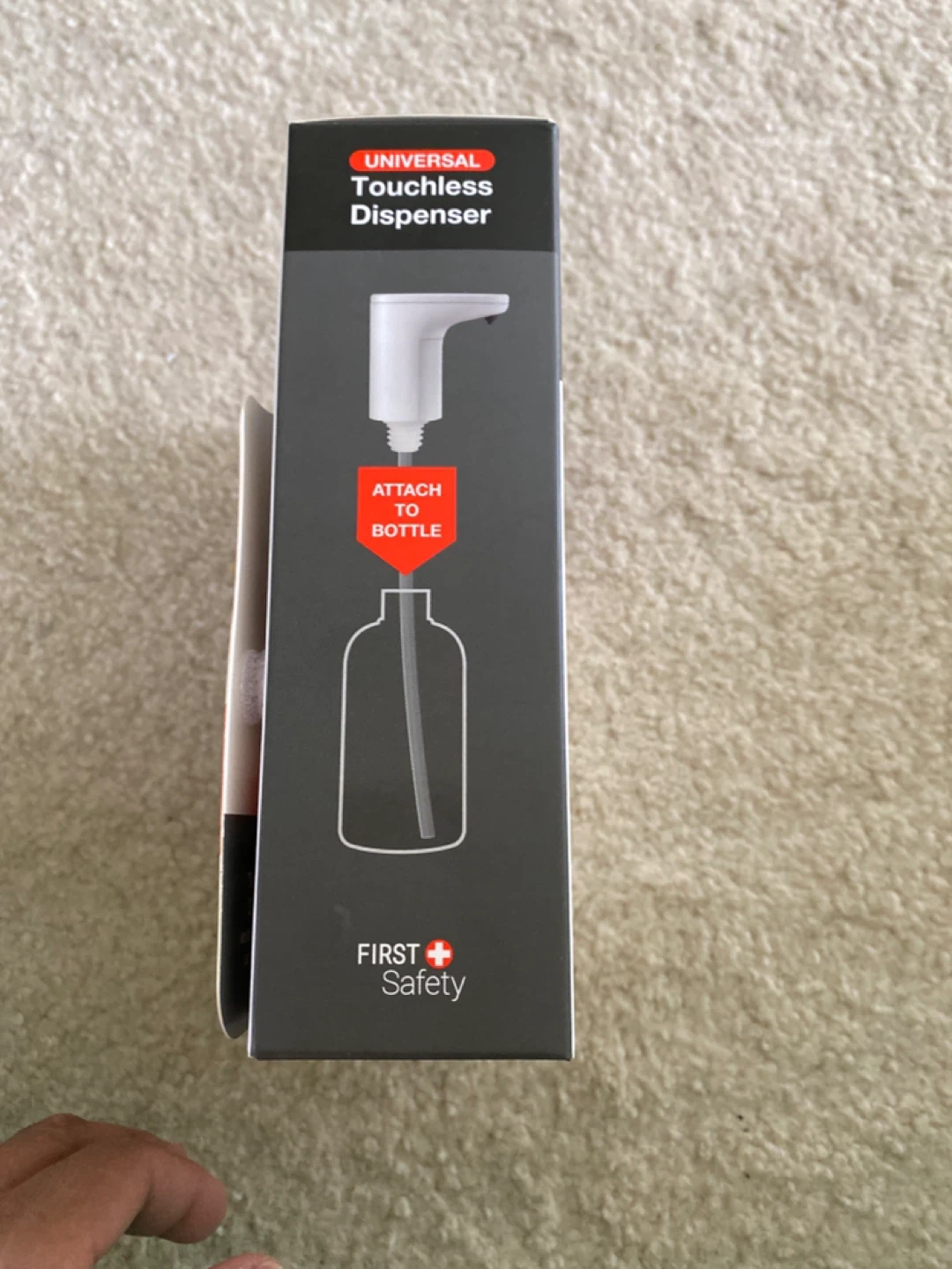 First Safety Universal Touchless Dispenser for Soap - photo 3