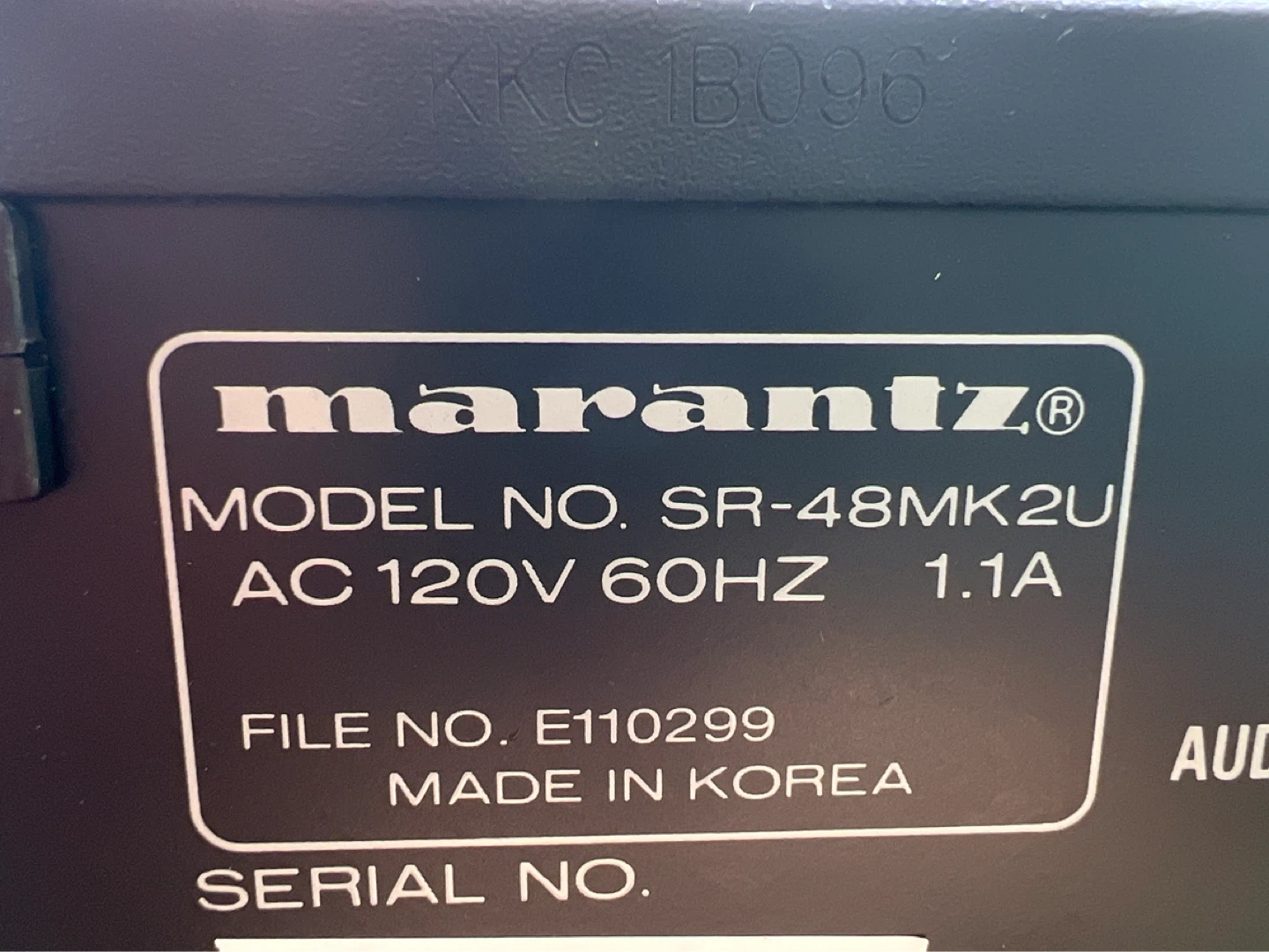 Marantz SR-48MK2U Stereo Receiver - photo 4