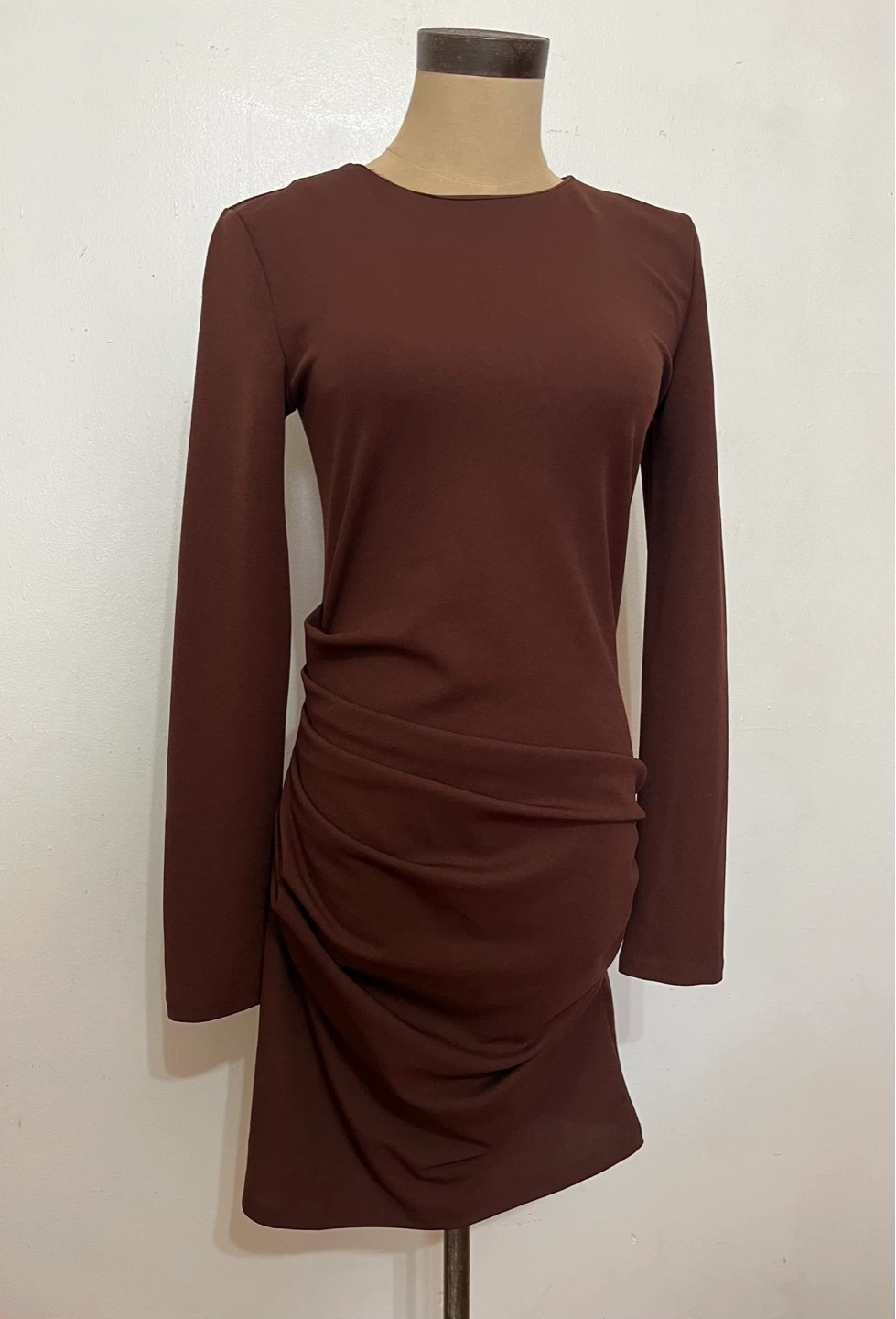 New Zara Brown Mini Dress Size S
