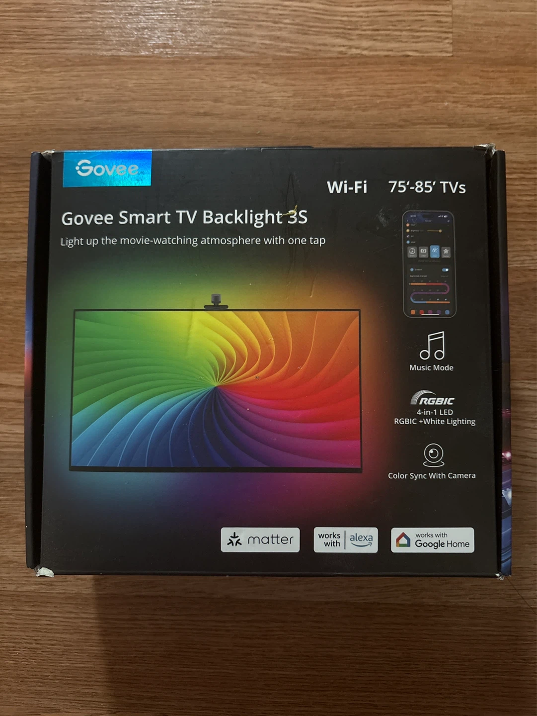 Govee Smart TV Backlight 3S for 75'-85' TVs