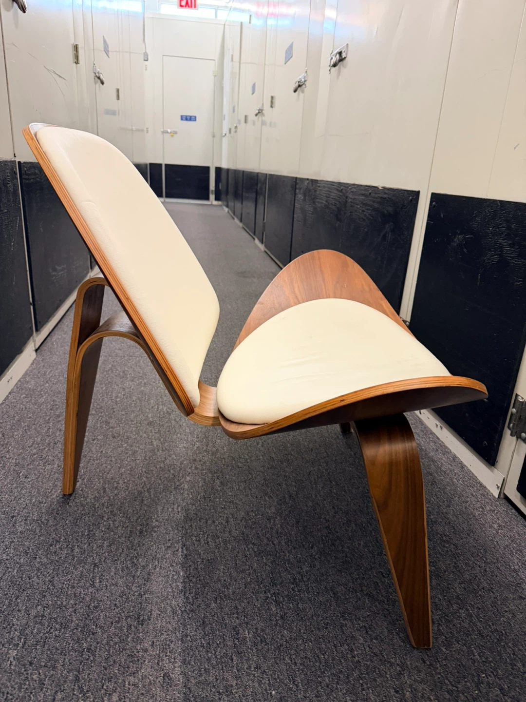 Arched Wood Lounge Chair - photo 3