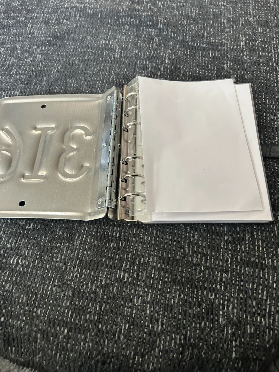 New York License Plate Binder