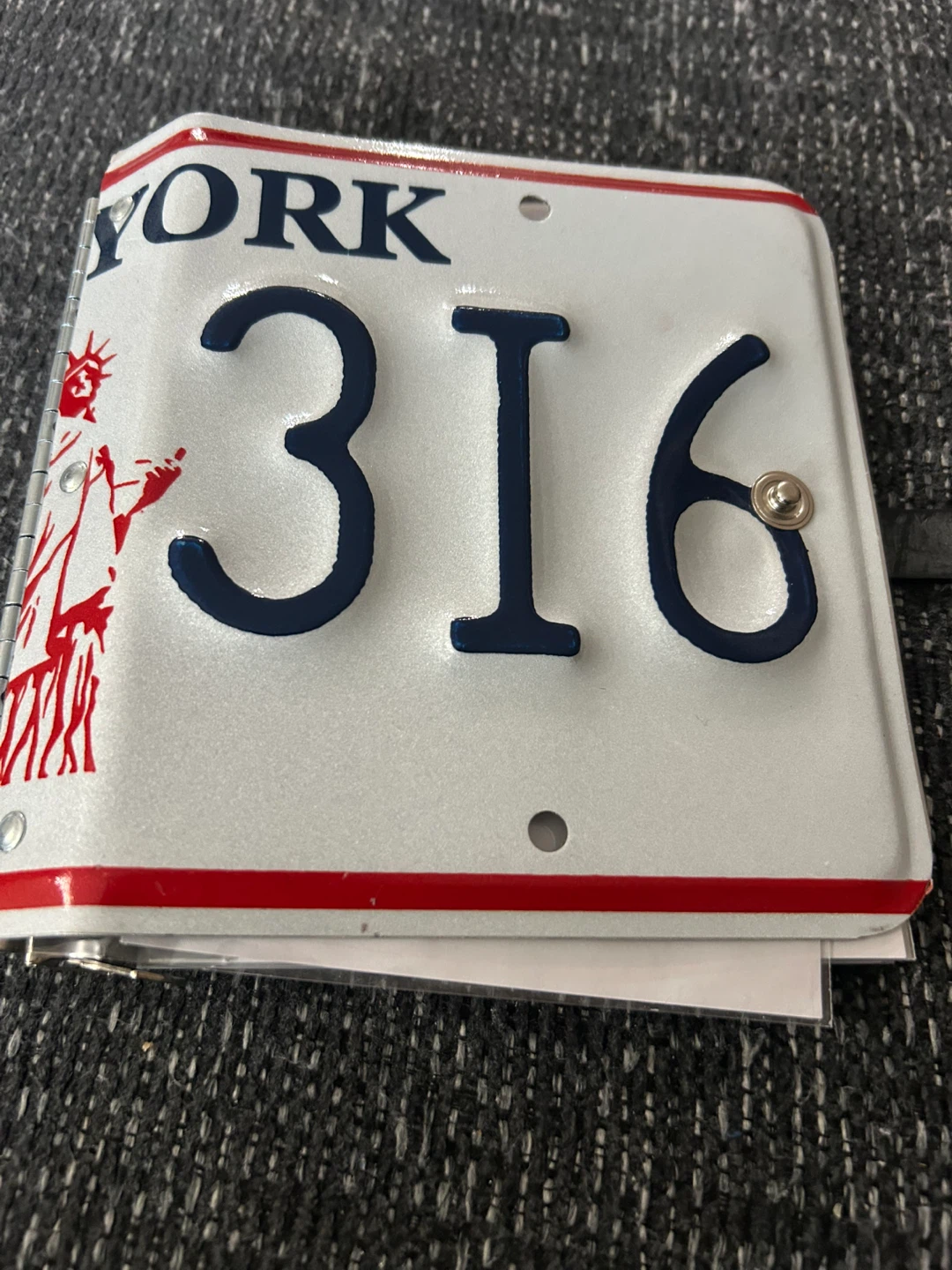 New York License Plate Binder - photo 3