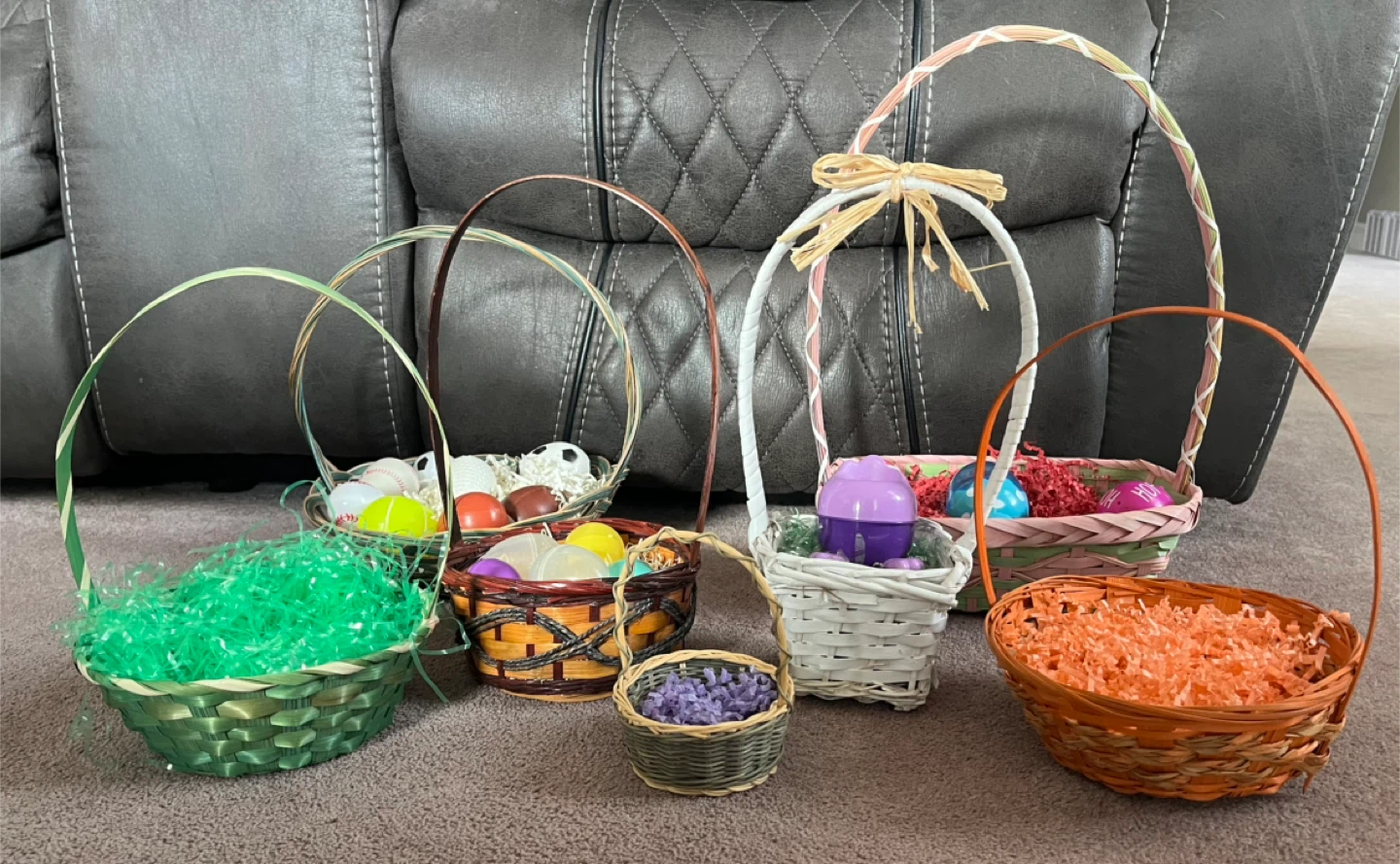Easter Baskets & eggs