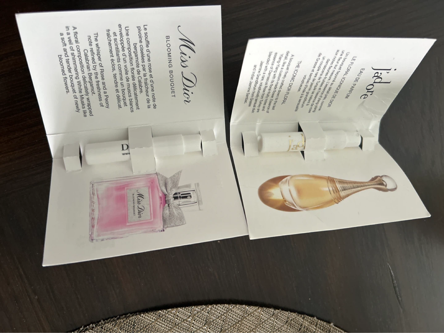 Dior Miss Dior Blooming Bouquet & J'adore Eau de Parfum Samples - photo 2