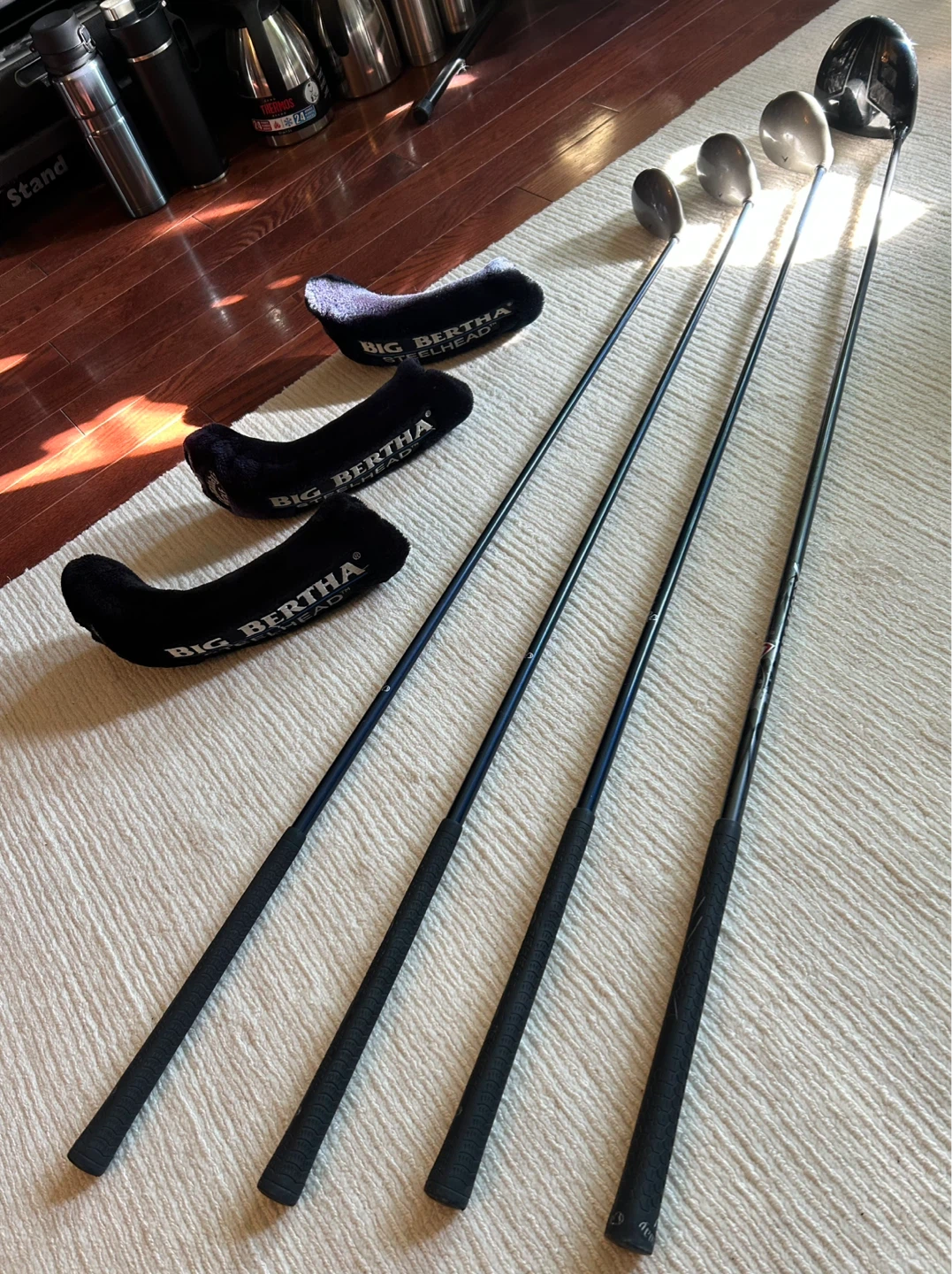 Callaway Diablo Octane Driver & Big Bertha Steelhead Woods (RH)