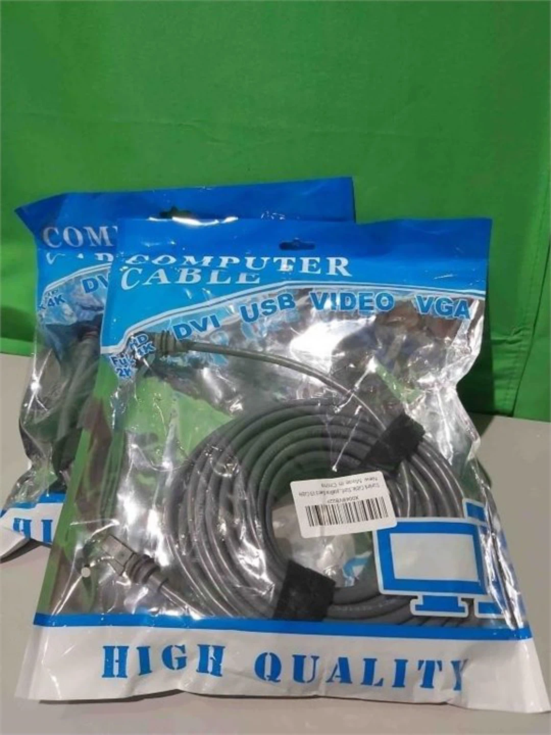 Lot of 2 High Quality DVI USB Video VGA Computer Cables - photo 3