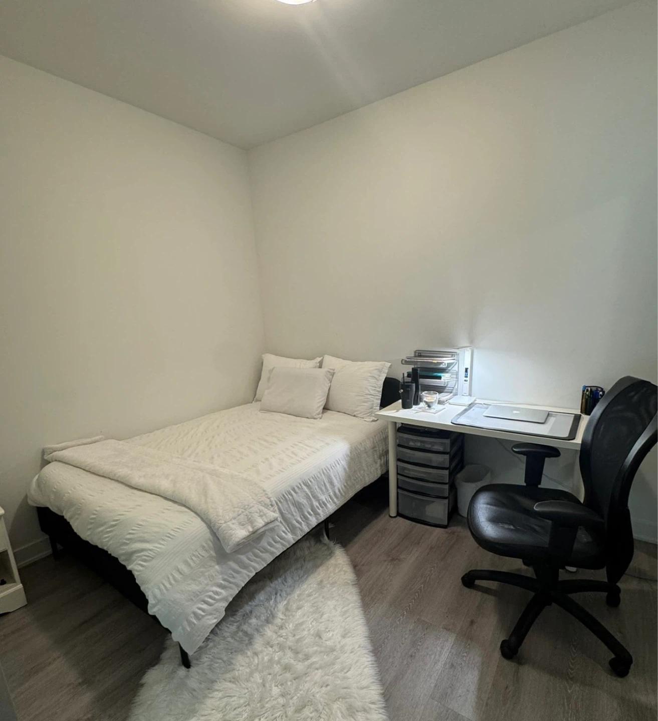 IKEA Neiden Bed Frame with 2 mattresses - photo 2