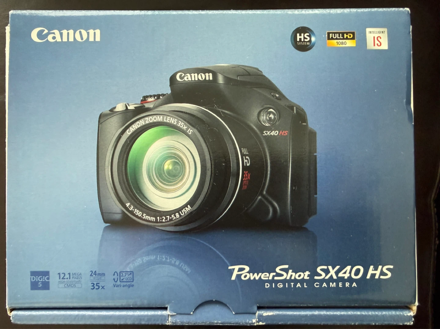 Canon SX40 HS 35x Optical Zoom Digital Camera